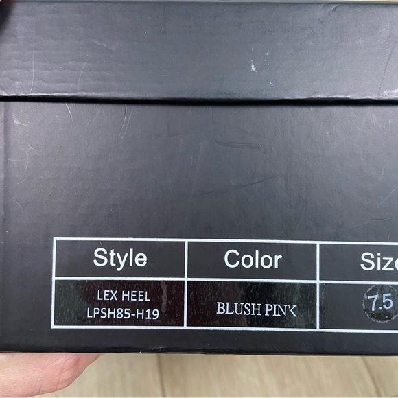 LPA Lex Heel in Blush Pink Size 7.5 - Picture 4 of 7